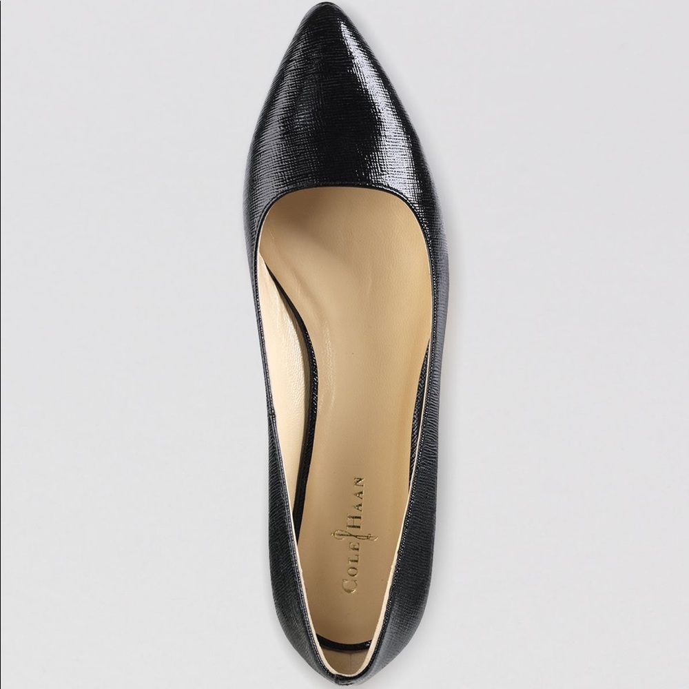 Cole Haan Magnolia Skimmer Flat in Black